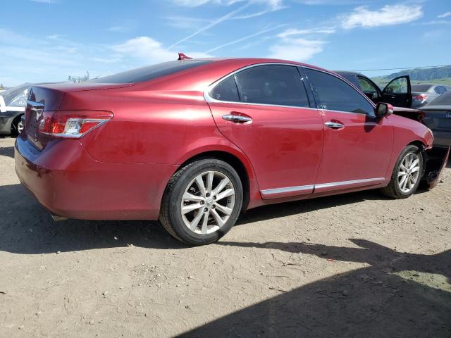 LEXUS ES 350 2012 red sedan 4d gas JTHBK1EG3C2477477 photo #4
