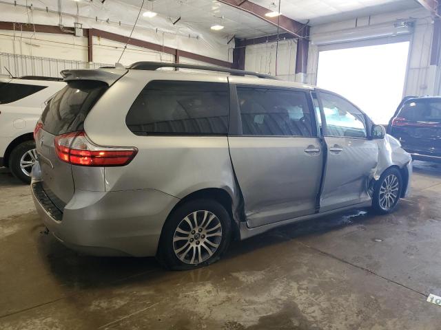 TOYOTA SIENNA XLE 2018 silver  gas 5TDYZ3DC7JS910466 photo #4