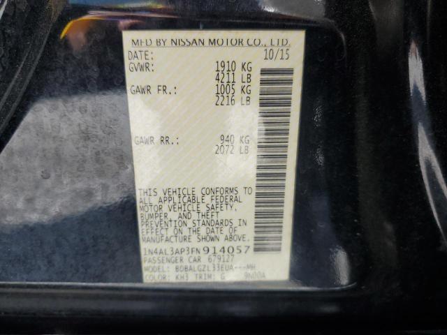 2015 NISSAN ALTIMA 2.5 - 1N4AL3AP3FN914057