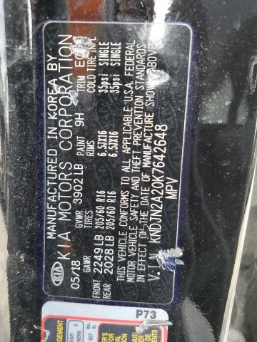 2019 KIA SOUL - KNDJN2A20K7642648