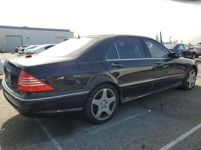 MERCEDES-BENZ S 500 2005 black  gas WDBNG75J45A434501 photo #4