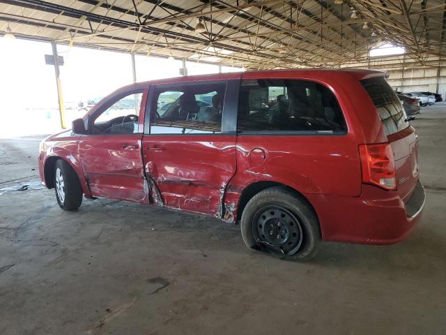 DODGE GRAND CARA 2014 red  flexible fuel 2C4RDGBG6ER365794 photo #3