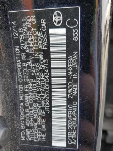 2015 TOYOTA PRIUS - JTDKN3DU0F0434713