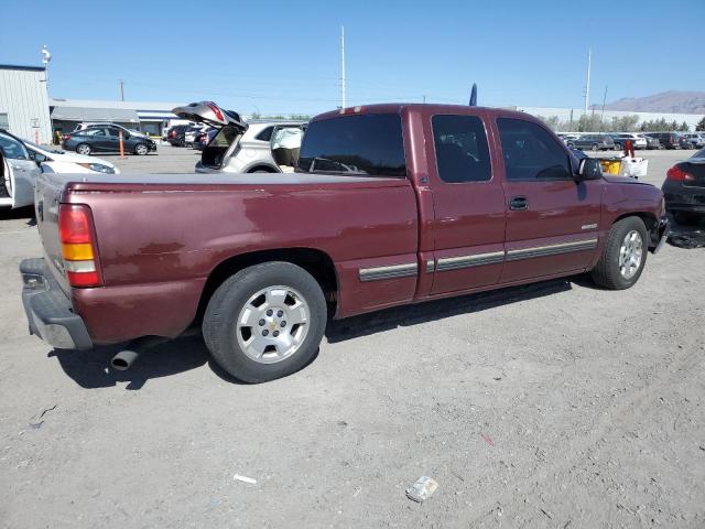 CHEVROLET SILVERADO 2001 burgundy 4dr ext gas 2GCEC19VX11407895 photo #4