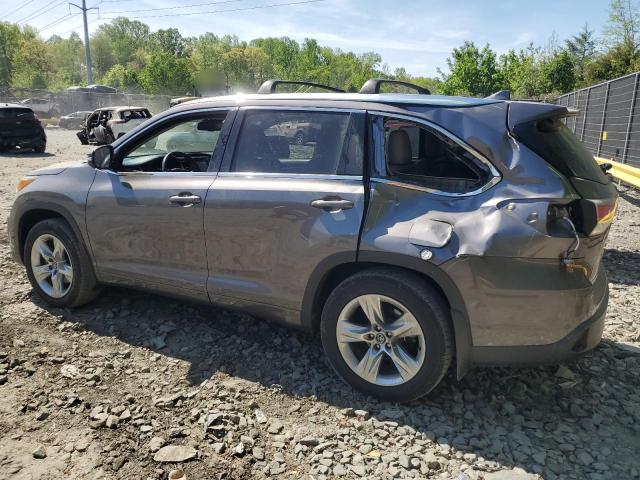 Vin: 5tddkrfh7gs338628, lot: 53435385, toyota highlander limited 20162
