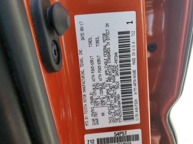 2017 TOYOTA TACOMA DOU 5TFAZ5CN1HX047989