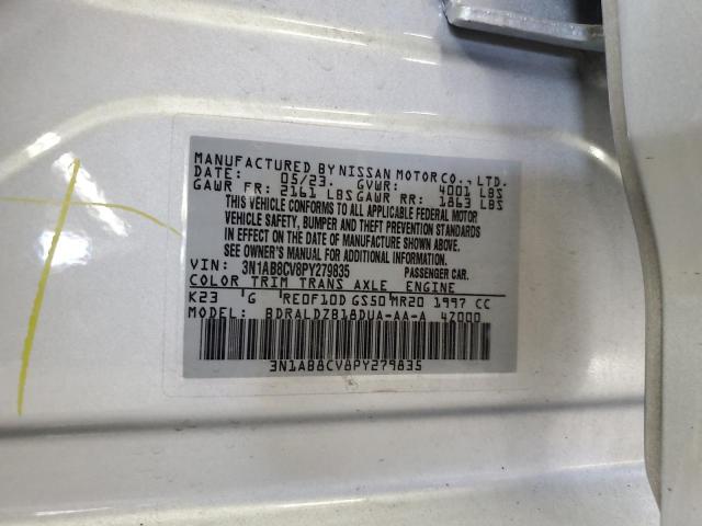 2023 NISSAN SENTRA SV - 3N1AB8CV8PY279835