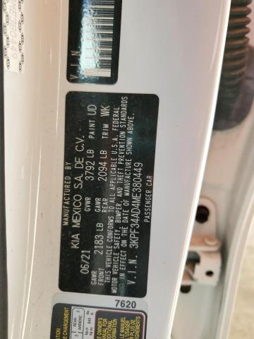 2021 KIA FORTE GT L - 3KPF34AD4ME380449