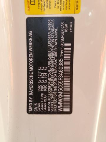 2015 MINI COOPER WMWXM5C55F3A60385