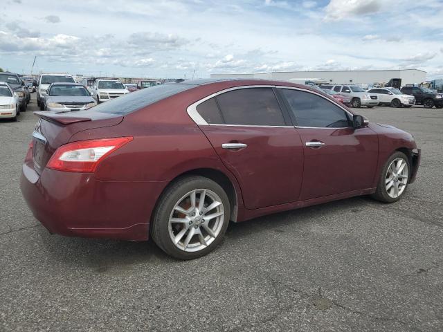 NISSAN MAXIMA S 2009 red  gas 1N4AA51E29C818517 photo #4
