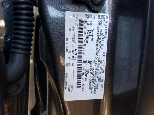 2015 FORD FOCUS S - 1FADP3E28FL222212
