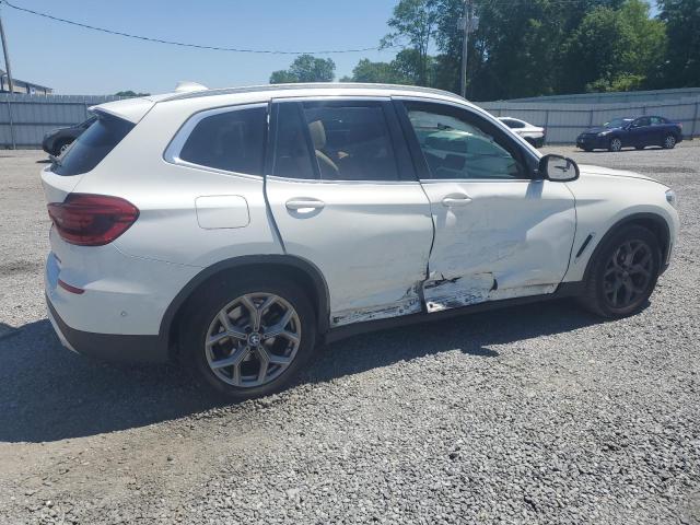 Vin: 5uxty5c07m9h69645, lot: 54743195, bmw x3 xdrive30i 20213
