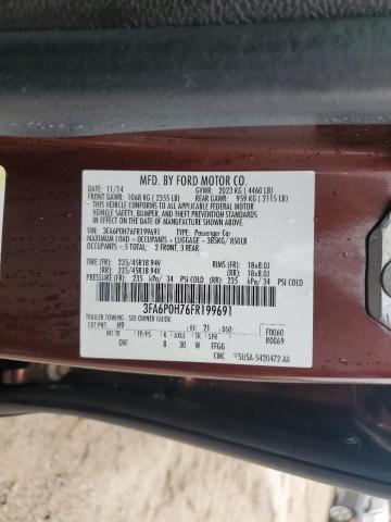 2015 FORD FUSION SE - 3FA6P0H76FR199691