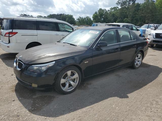 BMW 528 I 2008 black sedan 4d gas WBANU53558CT01921 photo #1