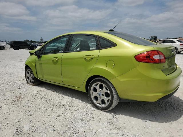 FORD FIESTA SEL 2012 green  gas 3FADP4CJ8CM155346 photo #3