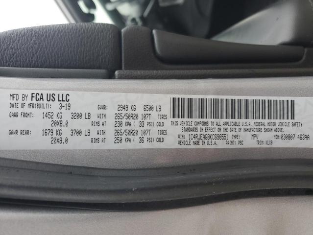 2019 JEEP GRAND CHER - 1C4RJEAG8KC698551