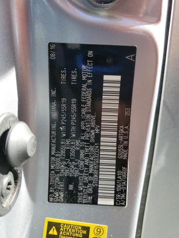 2016 TOYOTA HIGHLANDER - 5TDDKRFH7GS323241