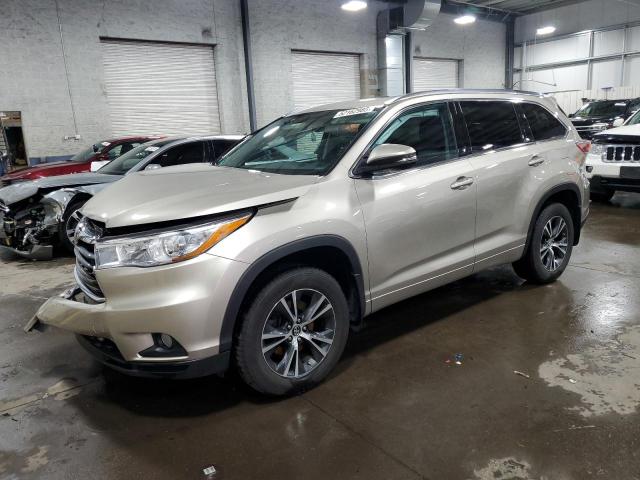 2016 TOYOTA HIGHLANDER - 5TDJKRFH0GS343608