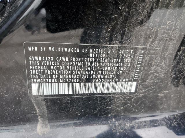 2020 VOLKSWAGEN JETTA S - 3VWCB7BU8LM077309