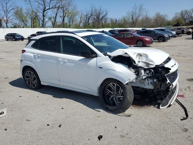 Vin: km8k33a38nu905558, lot: 50576075, hyundai kona n line 20224