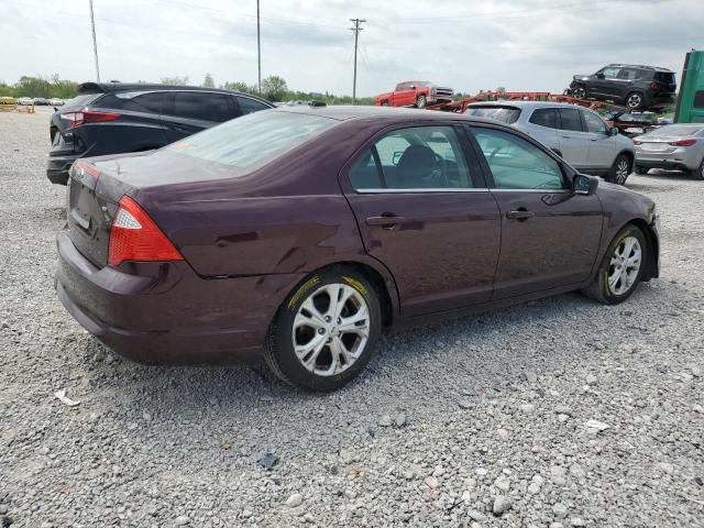 Vin: 3fahp0ha6cr367698, lot: 54839665, ford fusion se 20123