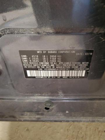 2019 SUBARU LEGACY 2.5 - 4S3BNAN64K3028141