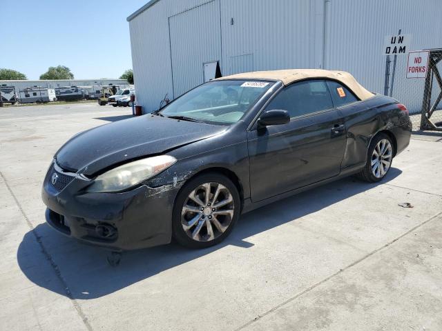 TOYOTA CAMRY SOLA 2008 black converti gas 4T1FA38P88U141554 photo #1