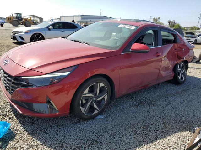 Vin: kmhln4ajxpu058113, lot: 53432935, hyundai elantra limited 2023 img_1