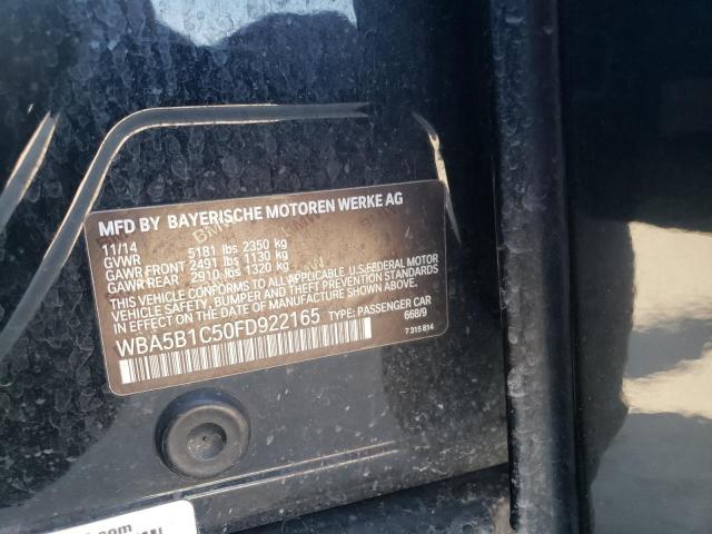 2015 BMW 535 I WBA5B1C50FD922165