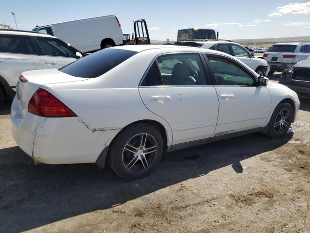 HONDA ACCORD LX 2007 white  gas 1HGCM56487A024559 photo #4