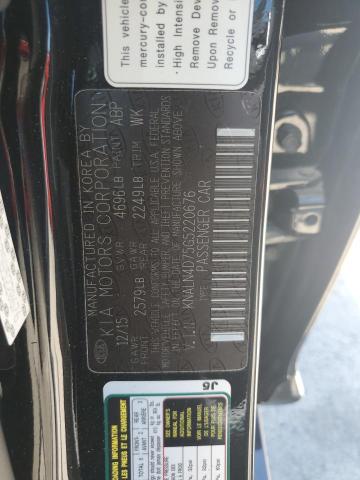 2016 KIA CADENZA LU - KNALN4D75G5220676