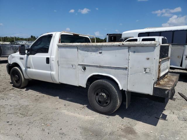 FORD F350 SRW S 2006 white chassis diesel 1FDSF34PX6EA16455 photo #3