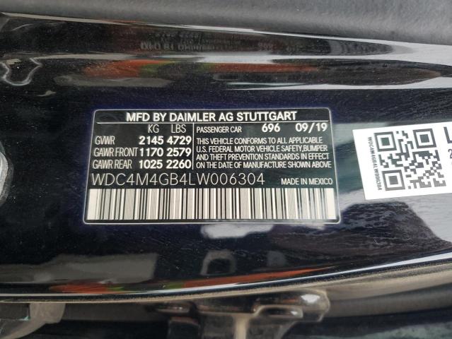2020 MERCEDES-BENZ GLB 250 - WDC4M4GB4LW006304