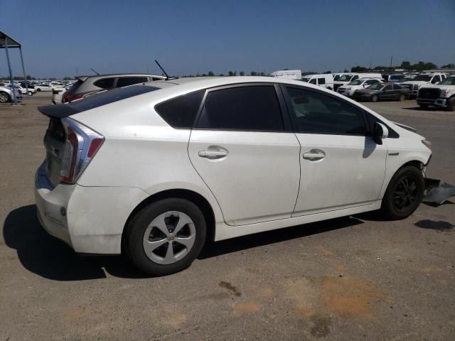 TOYOTA PRIUS 2013 white hatchbac hybrid engine JTDKN3DU5D5634051 photo #4