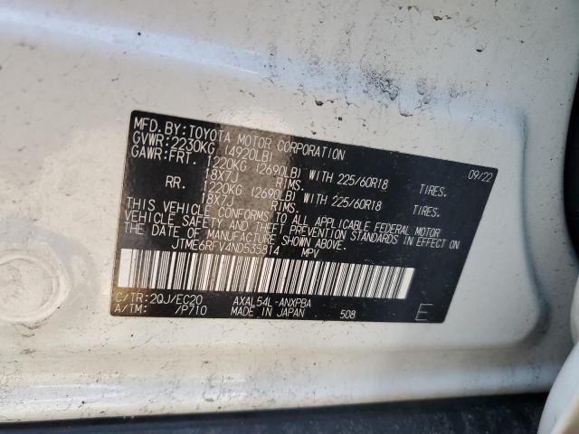 2022 TOYOTA RAV4 XSE JTME6RFV4ND535814
