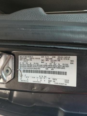 2015 FORD ESCAPE SE - 1FMCU0GX2FUB42769
