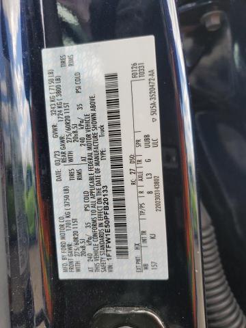 2023 FORD F150 SUPER 1FTFW1E50PFB20133