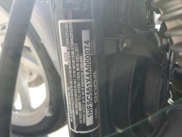 2004 HONDA VTX1300 C 1HFSC551X4A000074