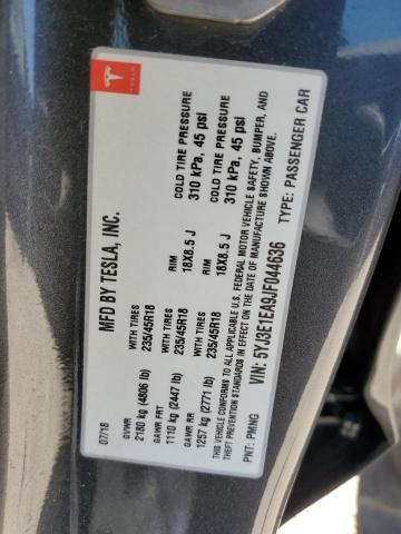 2018 TESLA MODEL 3 - 5YJ3E1EA9JF044636