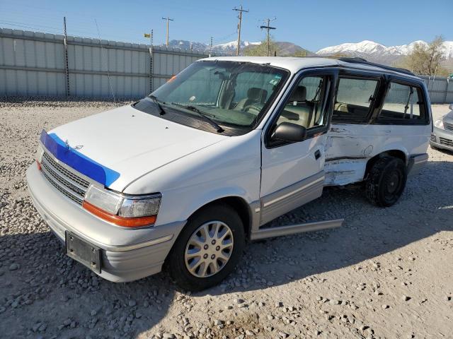 PLYMOUTH GRAND VOYA 1995 white  gas 1P4GH54R8SX501642 photo #1