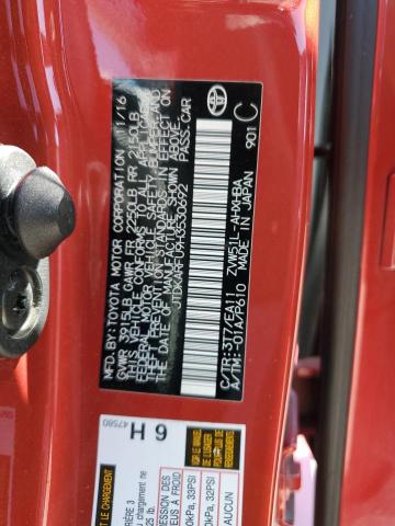 2017 TOYOTA PRIUS - JTDKARFU9H3530692