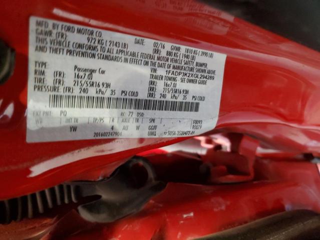 2016 FORD FOCUS SE #3253872548