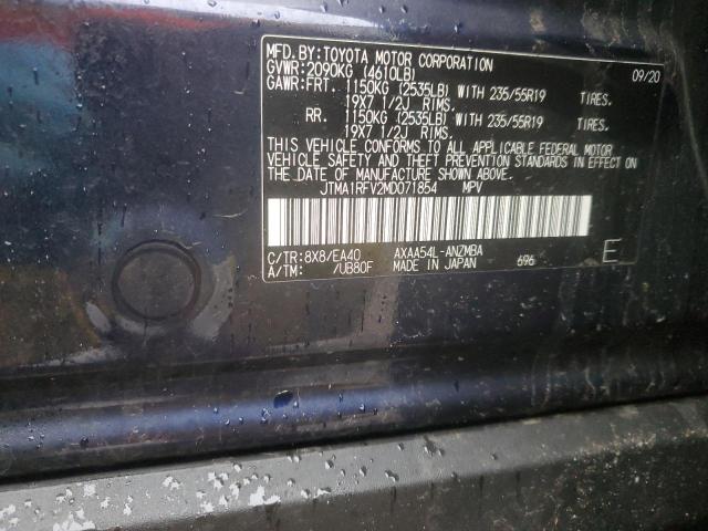 2021 TOYOTA RAV4 XLE P - JTMA1RFV2MD071854