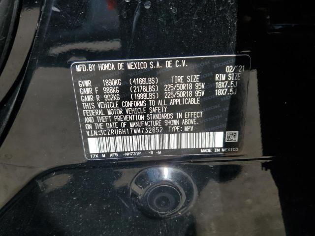 2021 HONDA HR-V SPORT - 3CZRU6H17MM732652