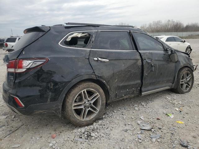 Vin: km8srdhf2hu210940, lot: 53669435, hyundai santa fe se ultimate 20173
