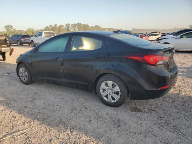 HYUNDAI ELANTRA SE 2016 black  gas 5NPDH4AE2GH683876 photo #3