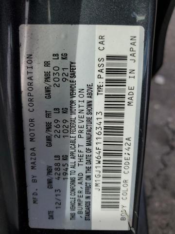 2015 MAZDA 6 GRAND TO - JM1GJ1W64F1163413
