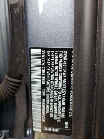 2016 VOLKSWAGEN BEETLE S/S 3VW517AT2GM819908