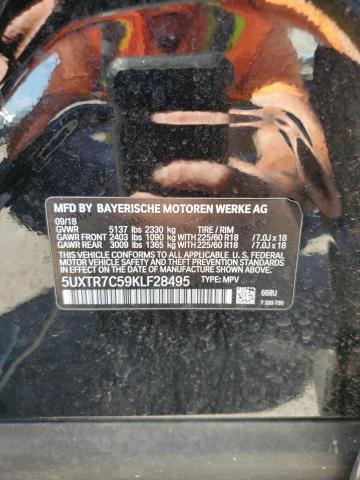 2019 BMW X3 SDRIVE3 - 5UXTR7C59KLF28495
