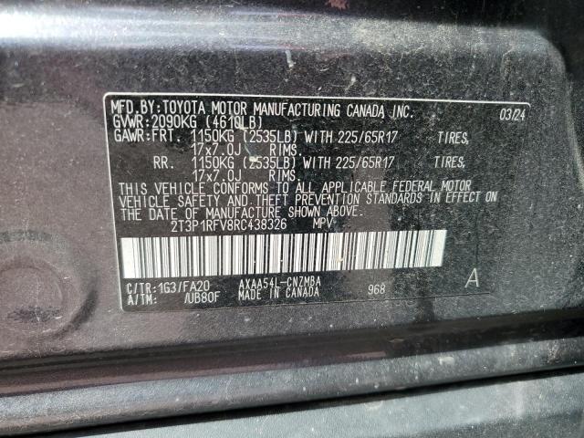2024 TOYOTA RAV4 XLE - 2T3P1RFV8RC438326